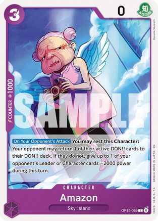 Adventure on Kamis Island OP15-059 Amazon (OP15-059) - Common