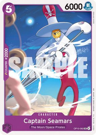 Adventure on Kamis Island OP15-062 Captain Seamars (OP15-062) - Uncommon