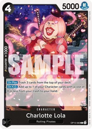 Adventure on Kamis Island OP15-082 Charlotte Lola (OP15-082) - Common