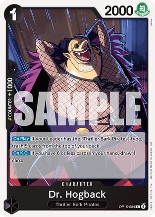 Adventure on Kamis Island OP15-084 Dr. Hogback (OP15-084) - Common