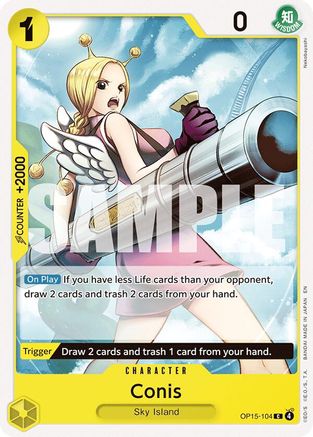 Adventure on Kamis Island OP15-104 Conis (OP15-104) - Common