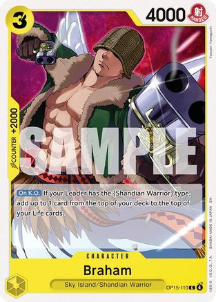 Adventure on Kamis Island OP15-110 Braham (OP15-110) - Common