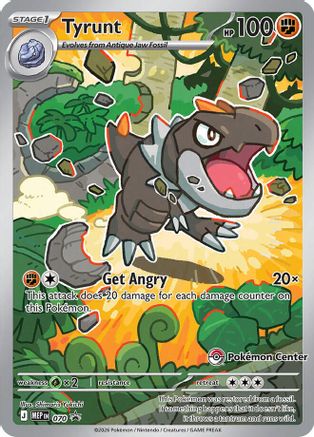 ME Mega Evolution Promo 070 Tyrunt - Holofoil - Promo