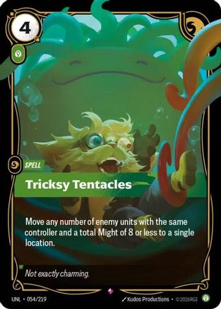 Unleashed (054/219): Tricksy Tentacles - Foil