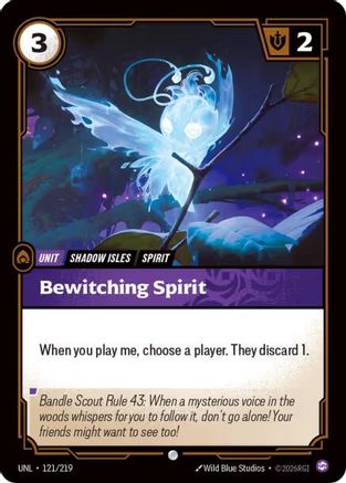 Unleashed (121/219): Bewitching Spirit -