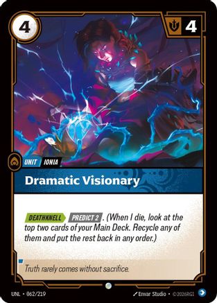 Unleashed (062/219): Dramatic Visionary -