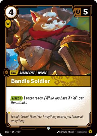 Unleashed (151/219): Bandle Soldier -