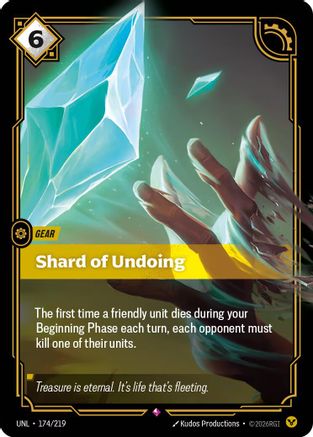 Unleashed (174/219): Shard of Undoing - Foil