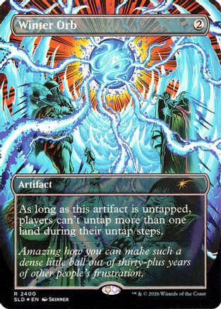 Secret Lair Drop Series - (SLD-2400) - Winter Orb (2400) Foil