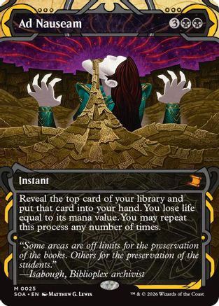 Secrets of Strixhaven: Mystical Archive - (SOA-025) - Ad Nauseam