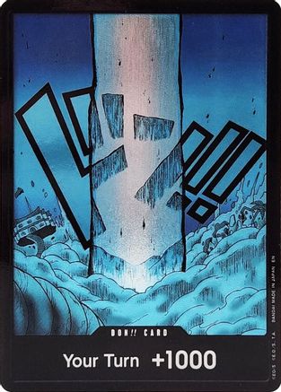 Adventure on Kamis Island DON!! Card (Enel Lightning) (Double Pack Set Vol. 10) - Foil - DON!!
