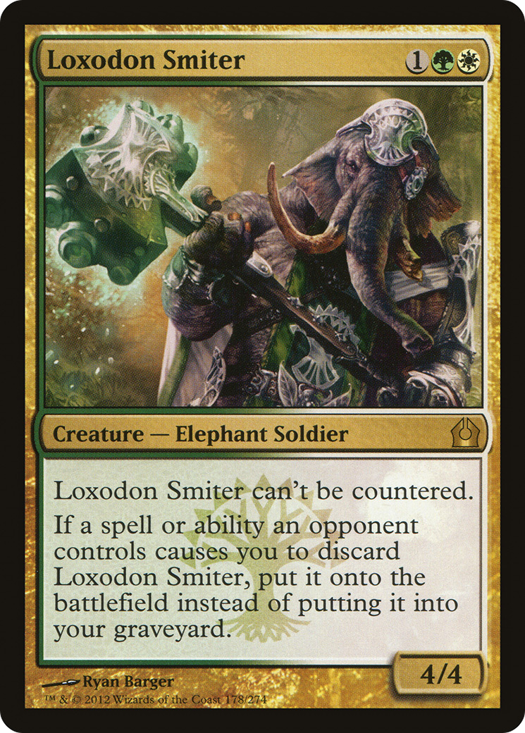 Return to Ravnica - (RTR-178) - Loxodon Smiter