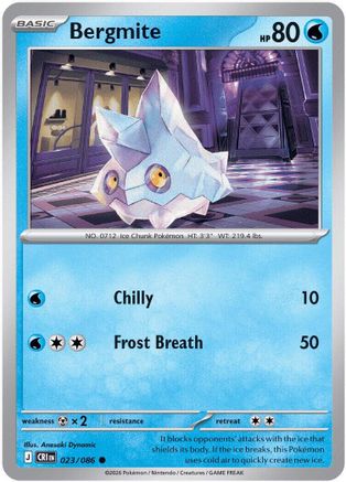 ME04 Chaos Rising 023 Bergmite - Common