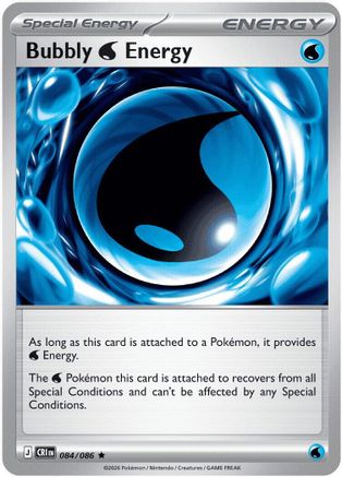 ME04 Chaos Rising 084 Bubbly W Energy - Holofoil - Rare