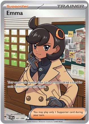 ME04 Chaos Rising 107/086 Emma - Holofoil - Ultra Rare