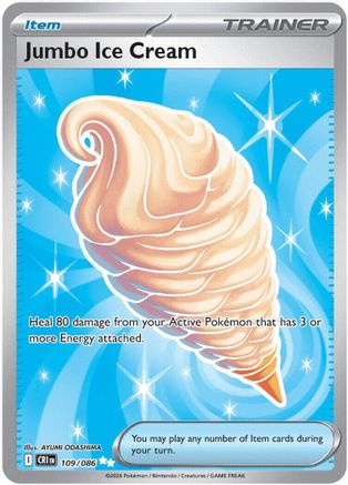 ME04 Chaos Rising 109 Jumbo Ice Cream - Holofoil - Ultra Rare