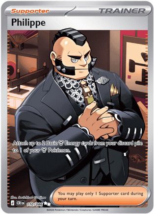 ME04 Chaos Rising 110/086 Philippe - Holofoil - Ultra Rare
