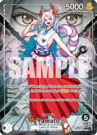 The Time of Battle OP16-079 Yamato (079) (Alternate Art) (OP16-079) - Foil - Leader