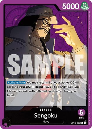 The Time of Battle OP16-060 Sengoku (060) (OP16-060) - Leader