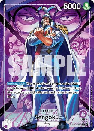 The Time of Battle OP16-060 Sengoku (060) (Alternate Art) (OP16-060) - Foil - Leader