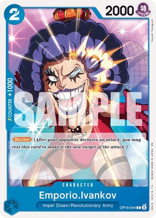 The Time of Battle OP16-044 Emporio.Ivankov (044) (OP16-044) - Common