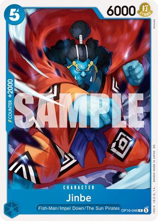The Time of Battle OP16-046 Jinbe (046) (OP16-046) - Common