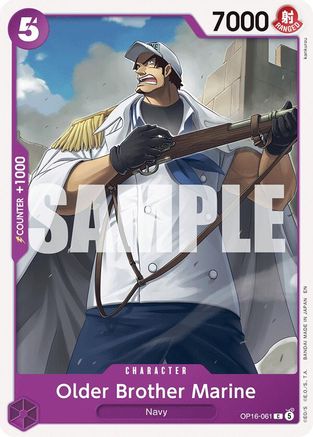 The Time of Battle OP16-061 Older Brother Marine (OP16-061) - Common