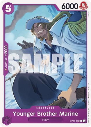The Time of Battle OP16-062 Younger Brother Marine (OP16-062) - Common