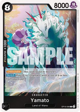 The Time of Battle OP16-096 Yamato (096) (OP16-096) - Foil - Rare