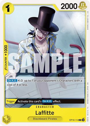 The Time of Battle OP16-114 Laffitte (OP16-114) - Common
