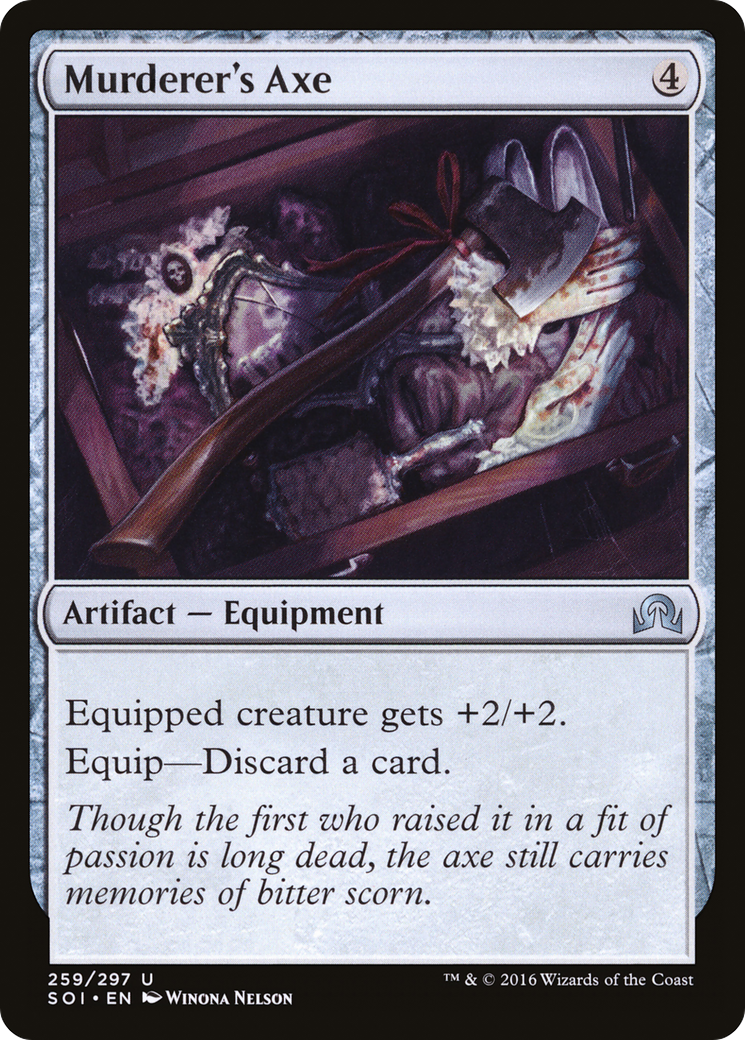 Shadows over Innistrad - (SOI-259) - Murderer's Axe