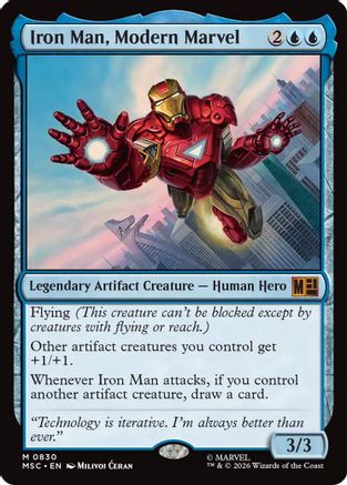 Commander: Marvel Super Heroes - (MSC-830) - Iron Man, Modern Marvel