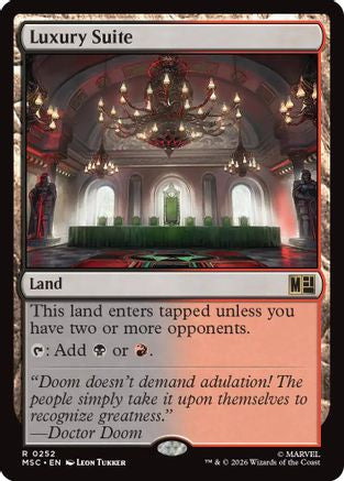 Commander: Marvel Super Heroes - (MSC-252) - Luxury Suite
