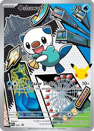 ME Mega Evolution Promo 051 Oshawott - Holofoil - Promo