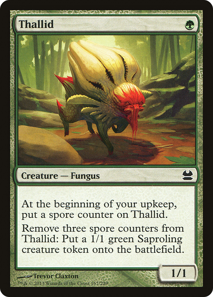 Modern Masters - (MMA-167) - Thallid Foil
