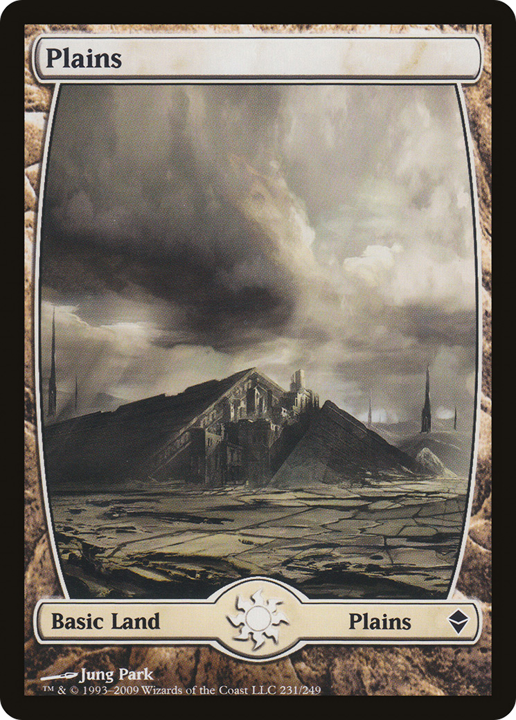 Zendikar - (ZEN-231) - Plains (231) - Full Art Foil