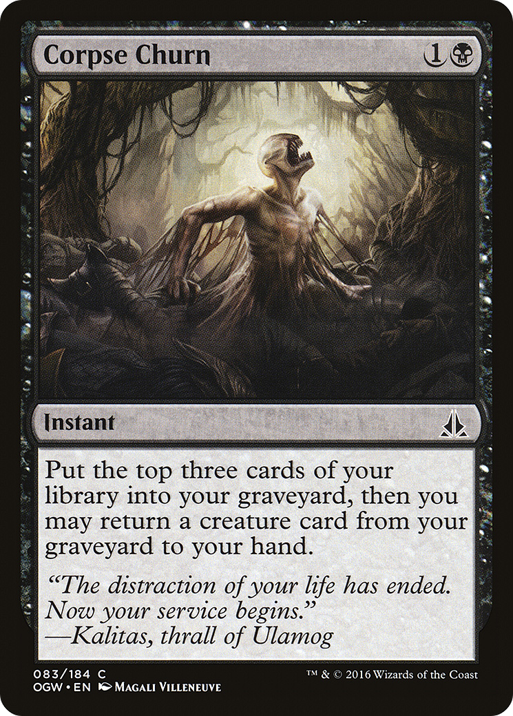 Oath of the Gatewatch - (OGW-083) - Corpse Churn Foil