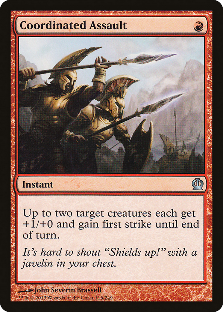 Theros - (THS-116) - Coordinated Assault