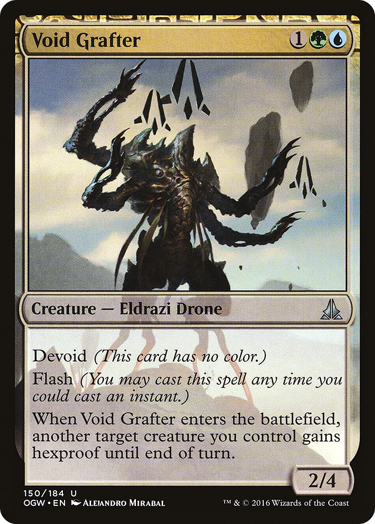 Oath of the Gatewatch - (OGW-150) - Void Grafter: (devoid)