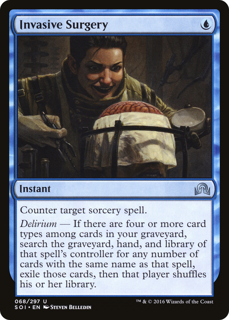 Shadows over Innistrad - (SOI-068) - Invasive Surgery Foil