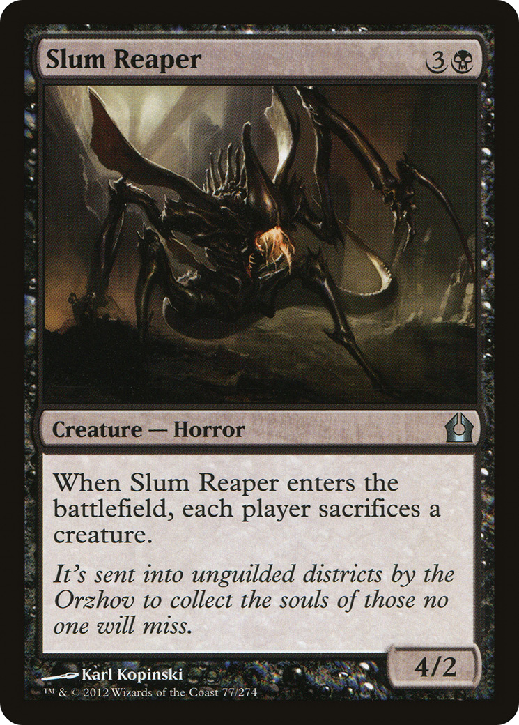 Return to Ravnica - (RTR-077) - Slum Reaper