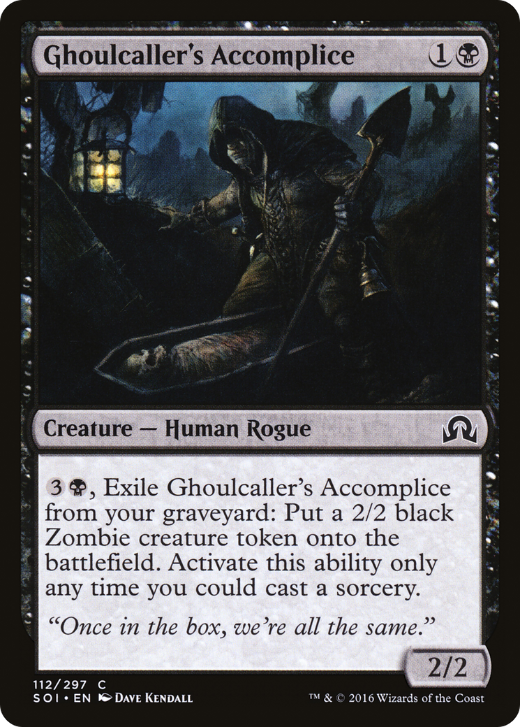 Shadows over Innistrad - (SOI-112) - Ghoulcaller's Accomplice