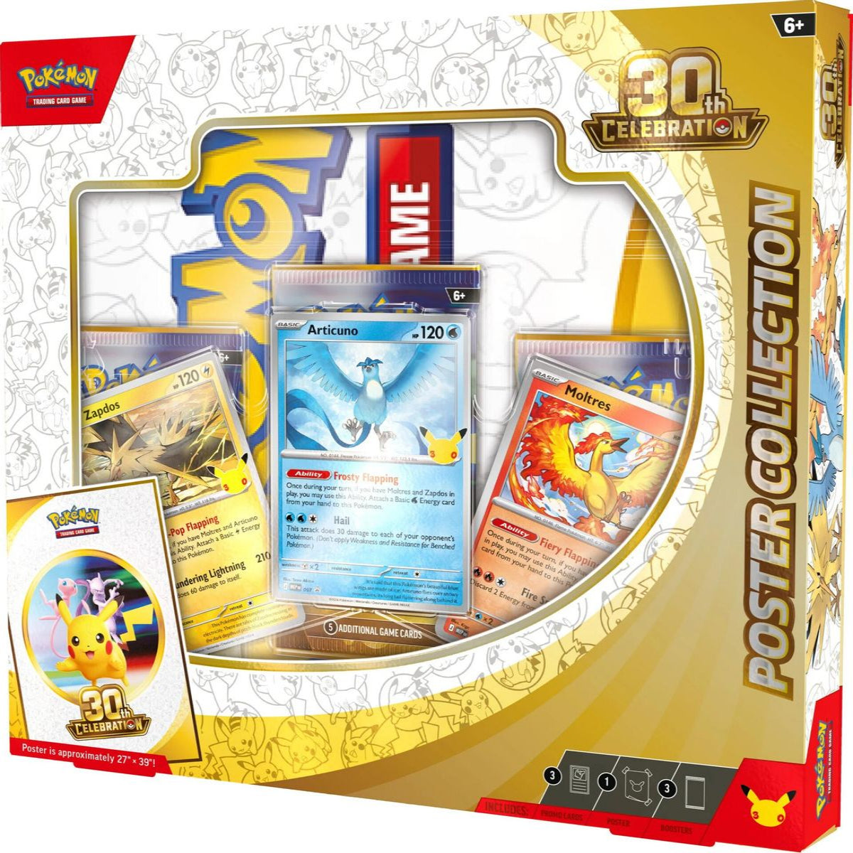 Pokemon TCG - 30th Celebrations - Poster Collection (PREORDER)