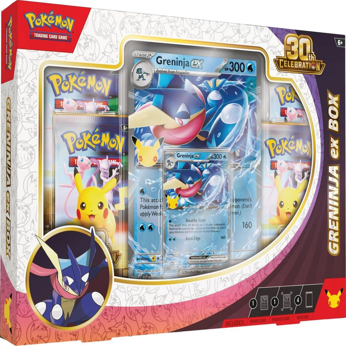 Pokemon TCG - 30th Celebrations - Greninja ex Box (PREORDER)