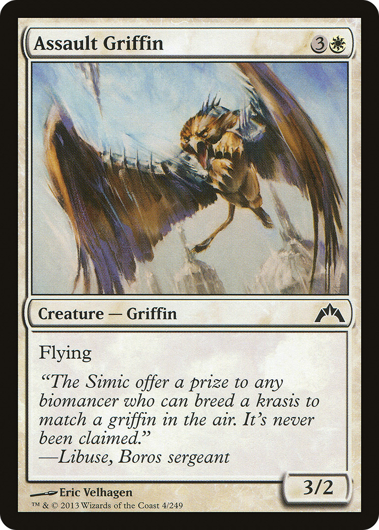Gatecrash - (GTC-004) - Assault Griffin Foil