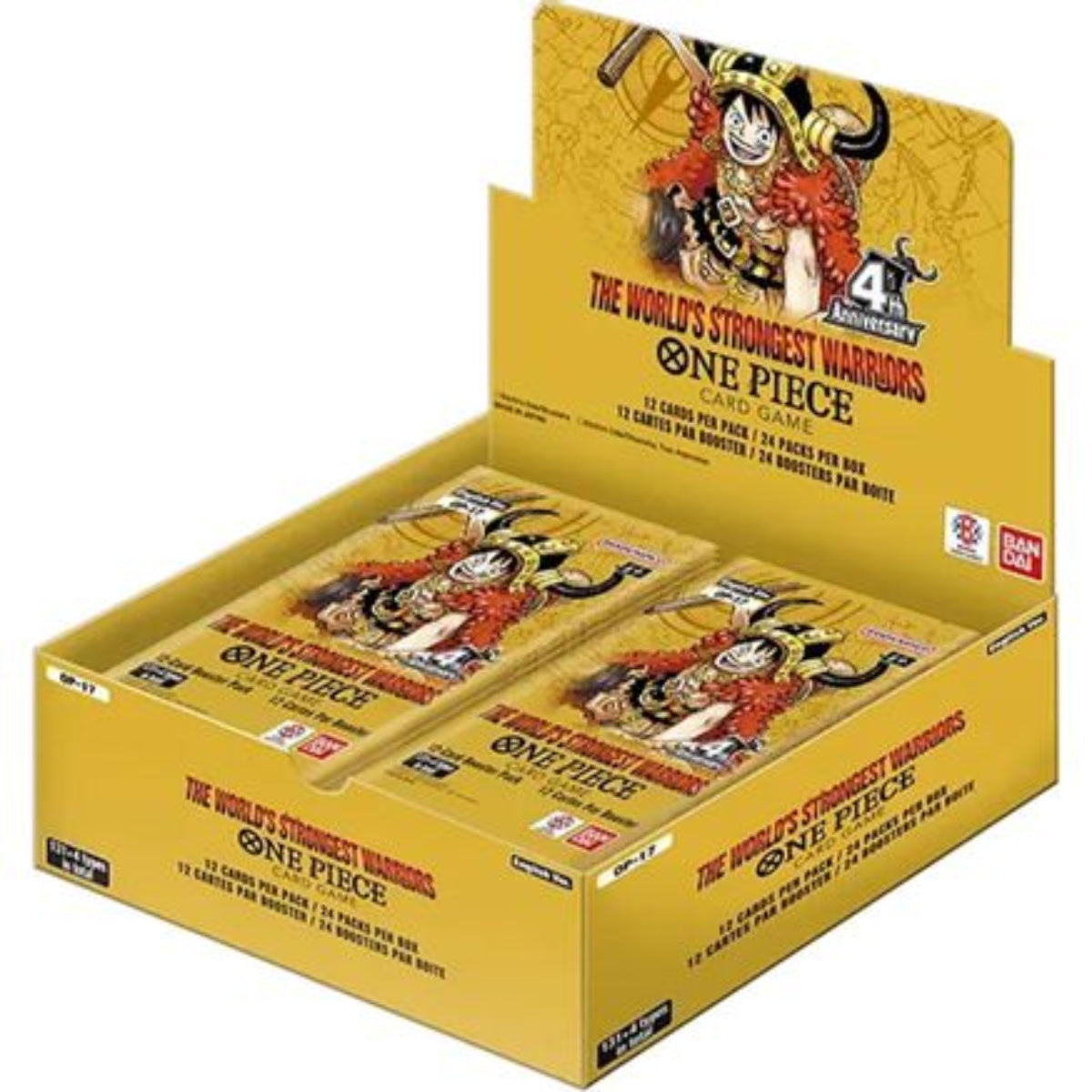 One Piece TCG - OP17 - The World's Strongest Warriors Booster Box