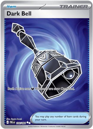 ME05 Pitch Black 106/084 Dark Bell - Holofoil - Ultra Rare