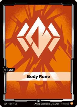 Vendetta (R04): Body Rune -