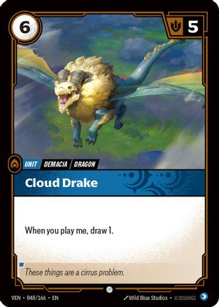 Vendetta (048/166): Cloud Drake - Foil