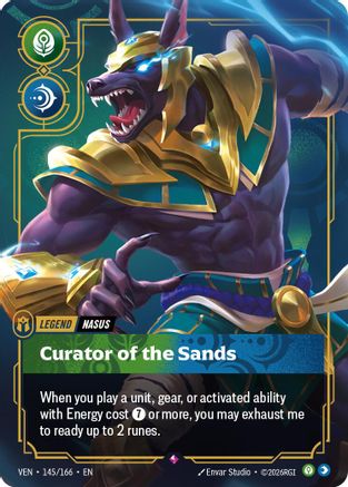Vendetta (145/166): Nasus - Curator of the Sands - Foil